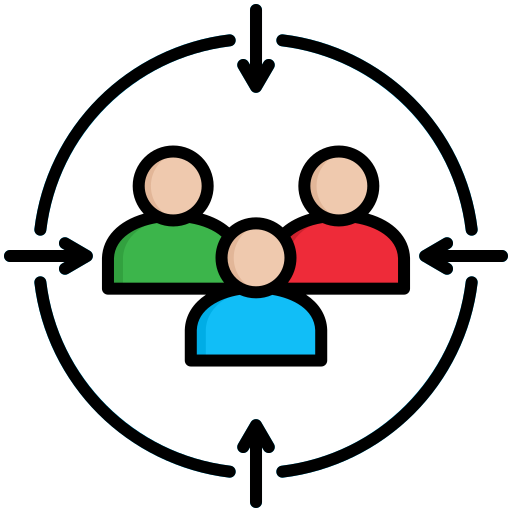 Customer centric approach icon